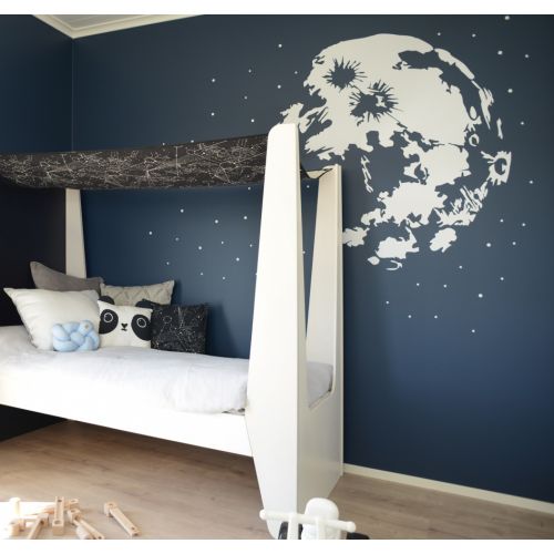 Kuun avaruus | lastenhuoneen seinätarra
